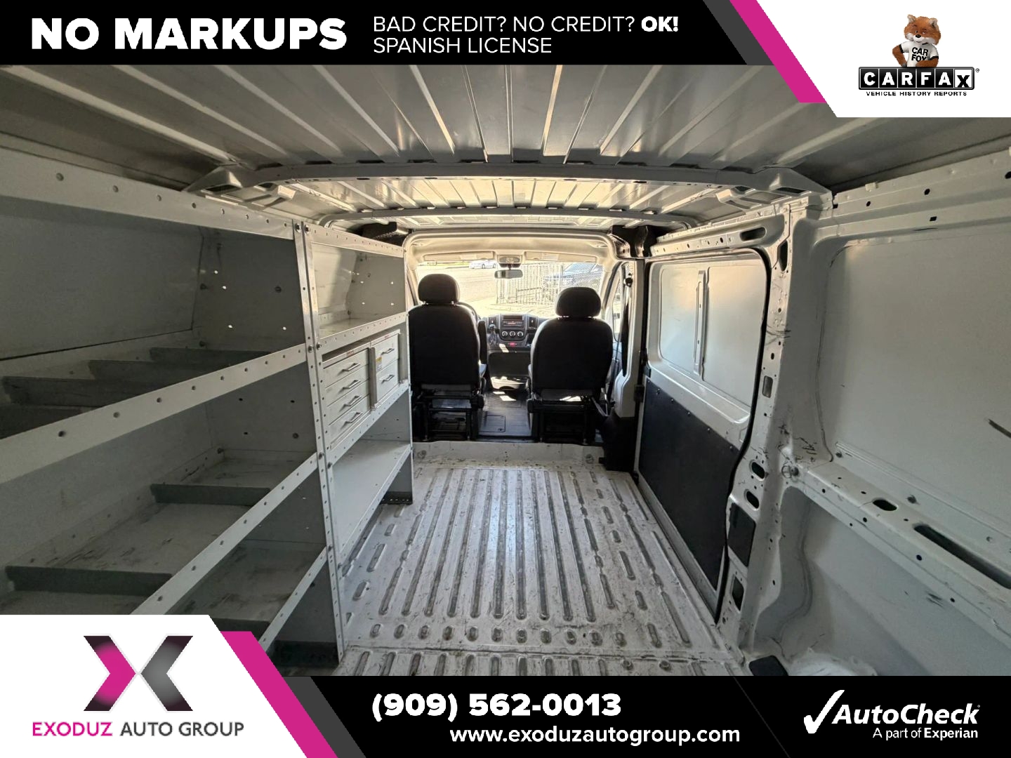 Photo 17 of this Ram ProMaster Cargo Van