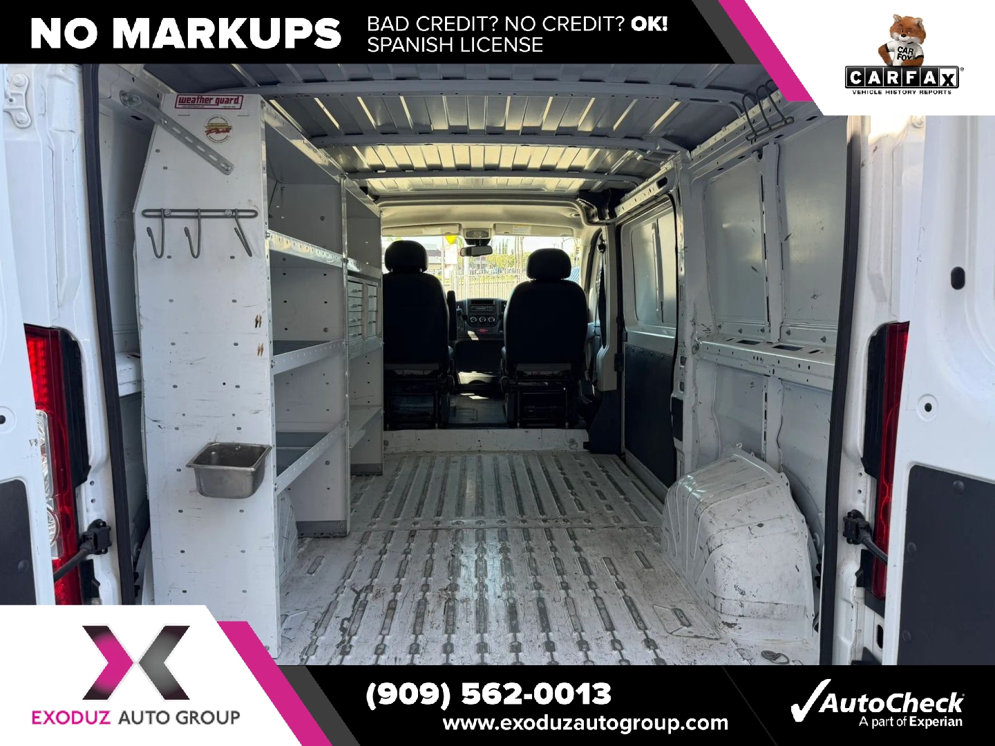 Photo 18 of this Ram ProMaster Cargo Van