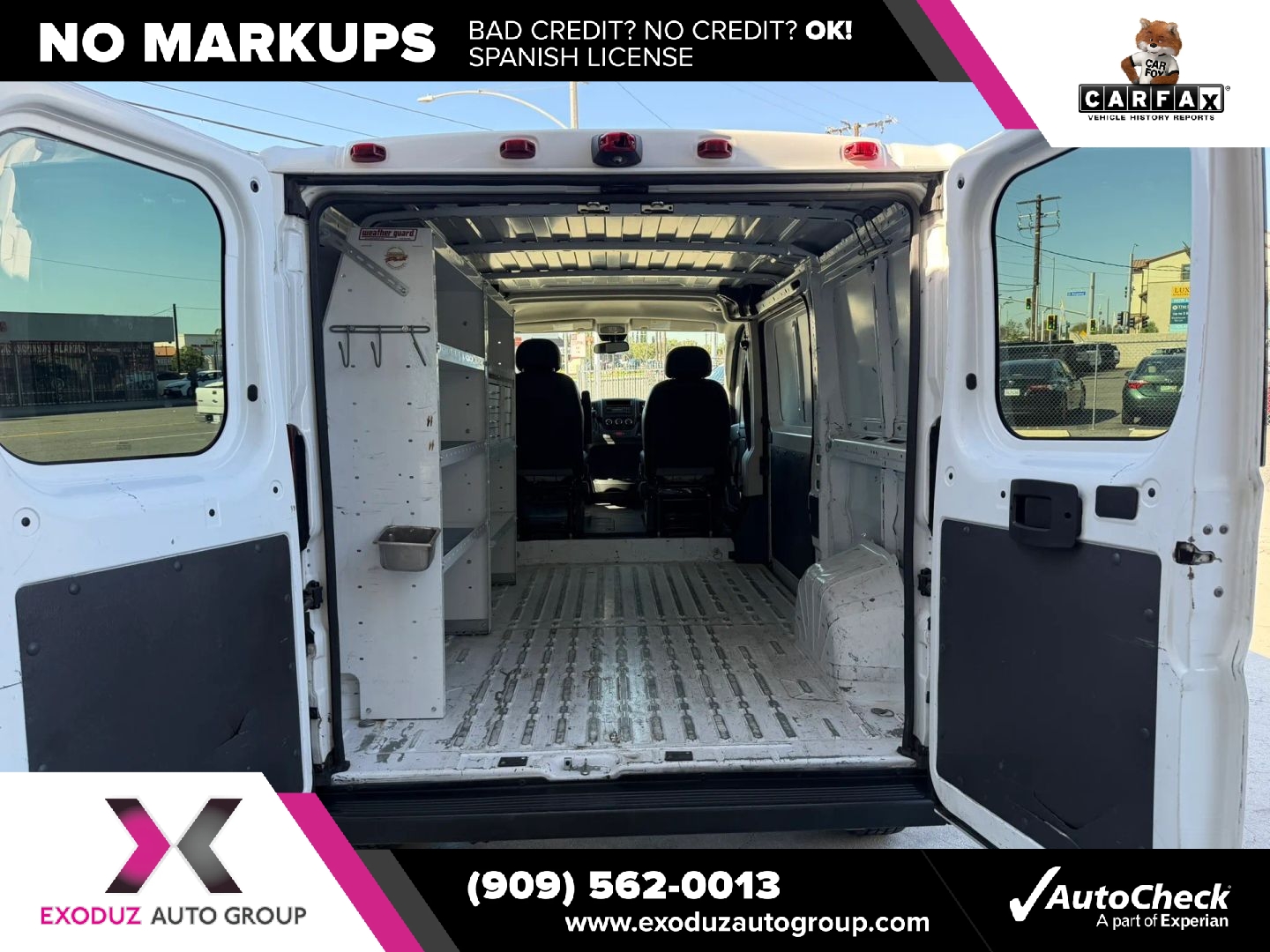 Photo 19 of this Ram ProMaster Cargo Van