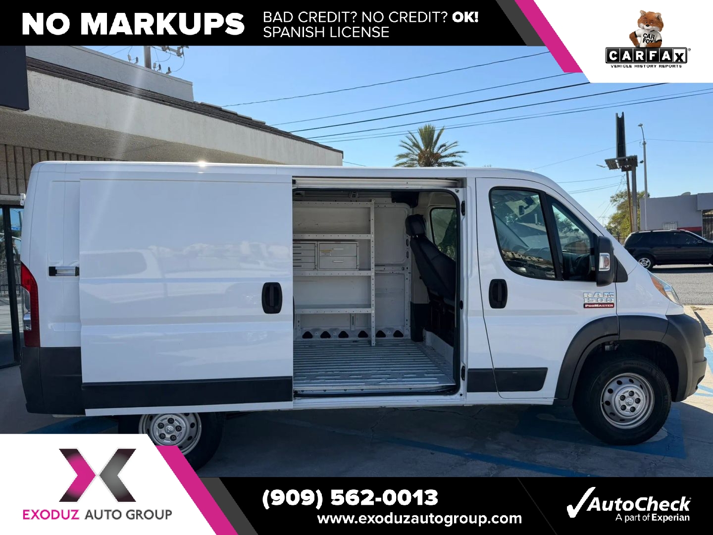 Photo 20 of this Ram ProMaster Cargo Van