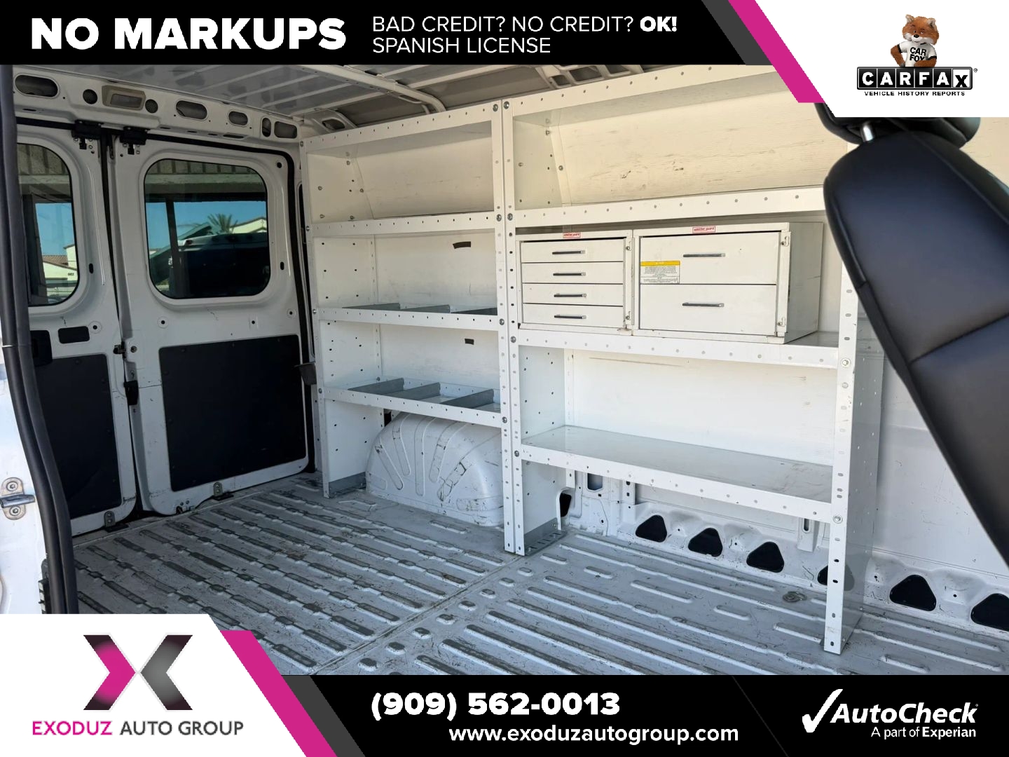Photo 21 of this Ram ProMaster Cargo Van