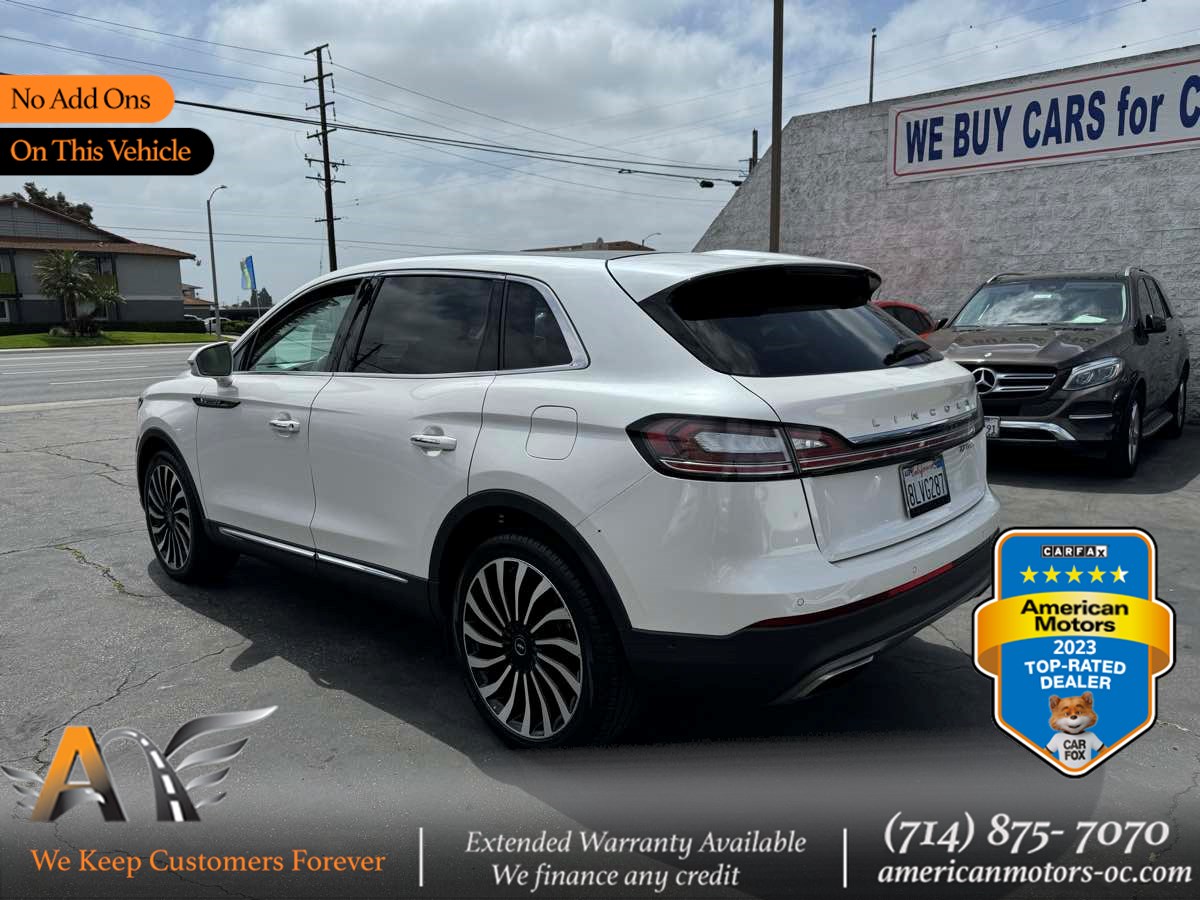 Sold 2019 Lincoln Nautilus Black Label