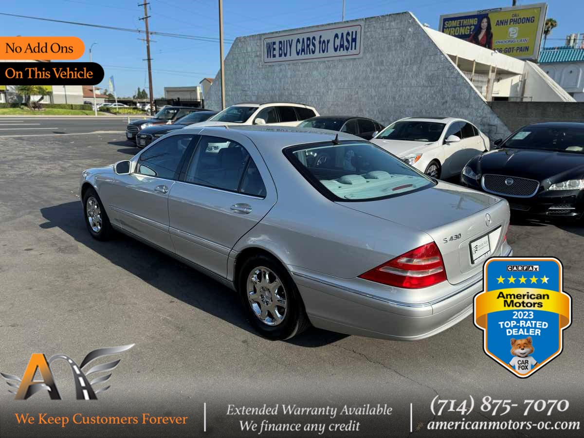 2000 Mercedes-Benz S430 Sedan