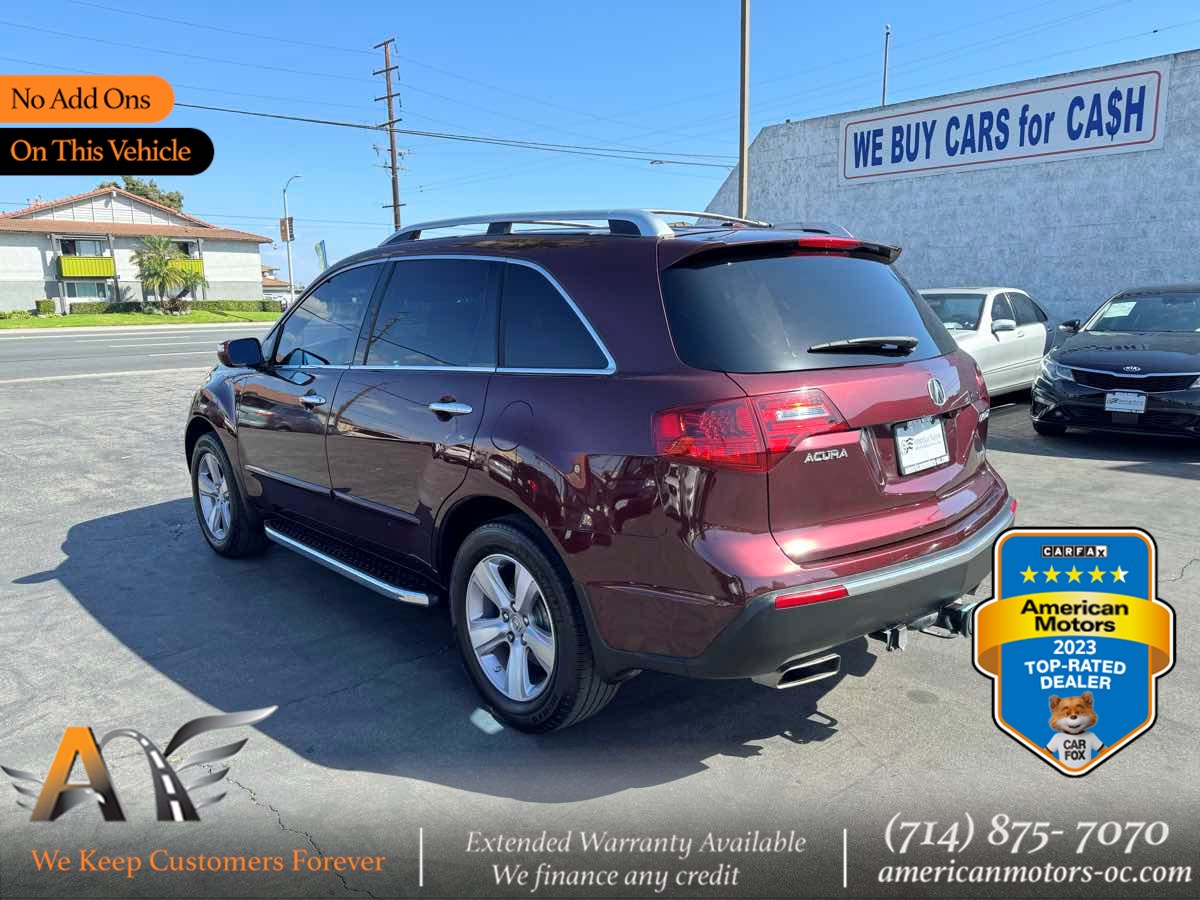 2012 Acura MDX Tech/Entertainment Pkg