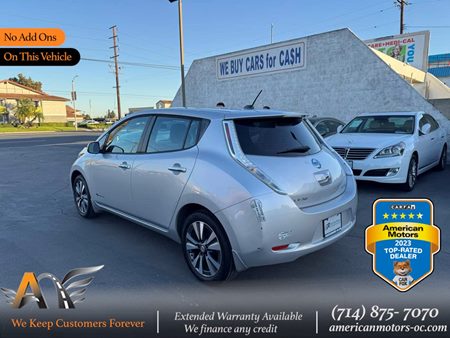 Sold 2016 Nissan LEAF SV