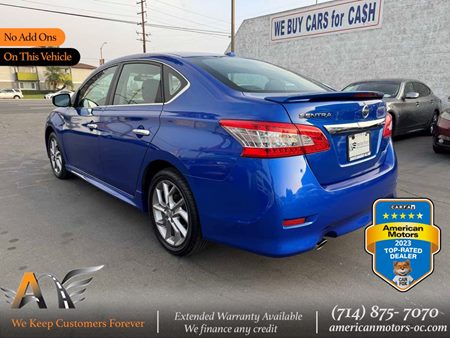 Sold 2013 Nissan Sentra SR