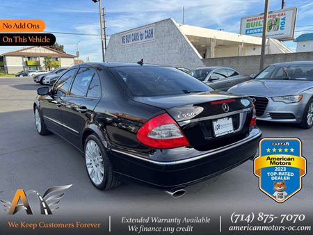 2008 Mercedes-Benz E550 Sedan