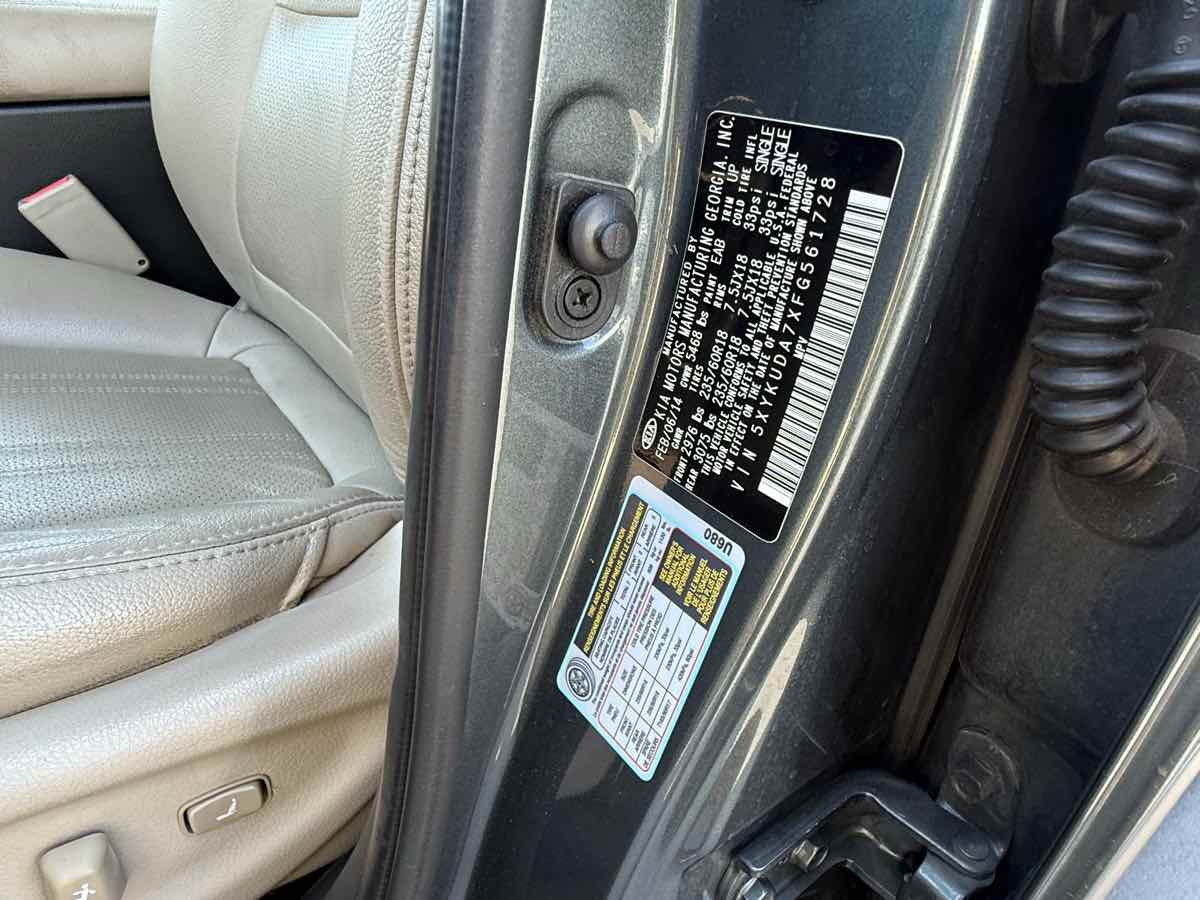 2015 Kia Sorento EX photo 28