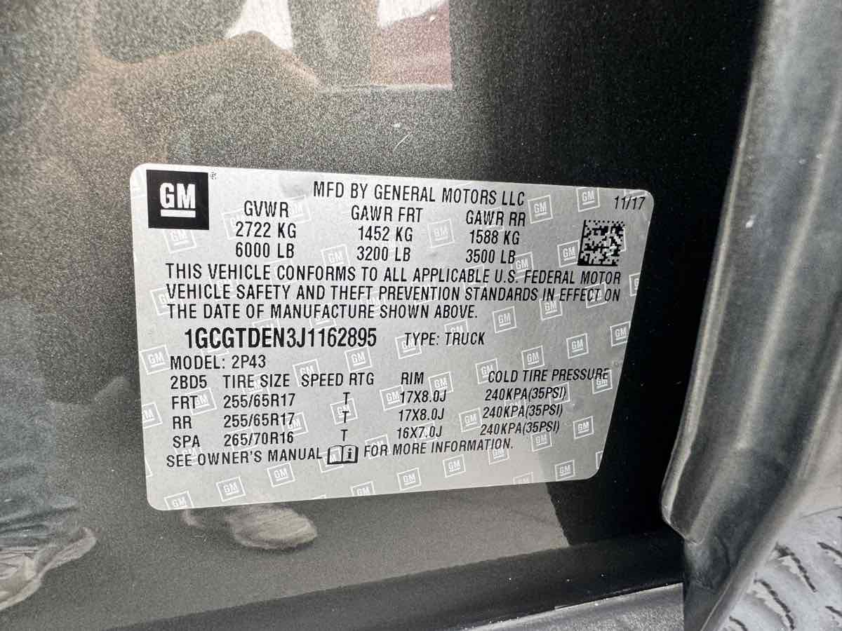 2018 Chevrolet Colorado Z71 - Photo 18