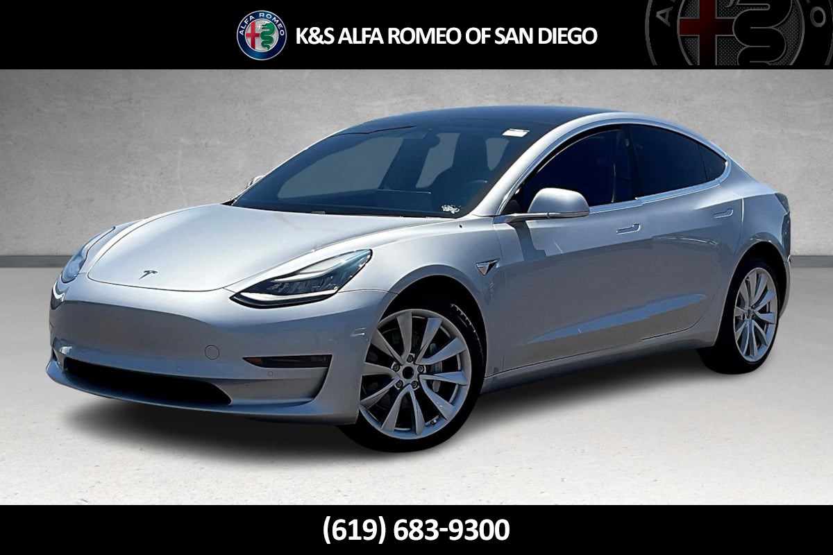 Used 2018 Tesla Model 3 Long Range with VIN 5YJ3E1EA3JF061061 for sale in San Diego, CA
