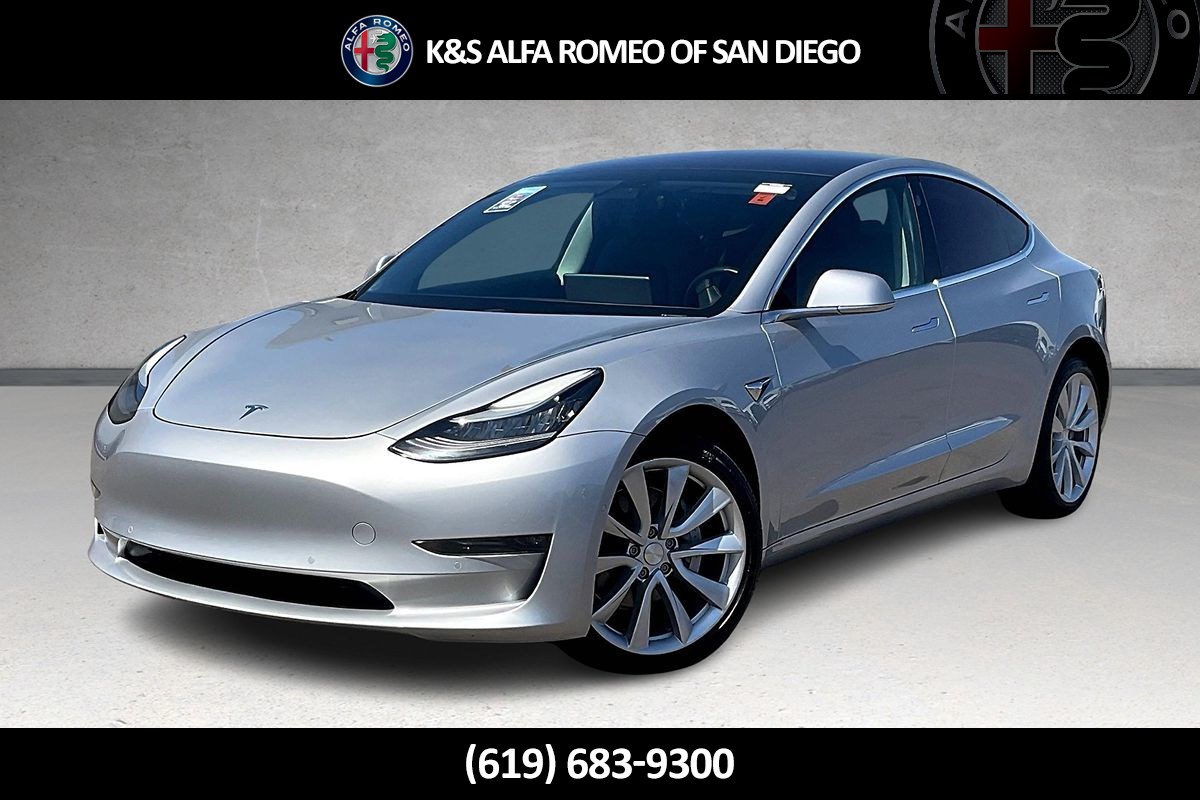 Used 2018 Tesla Model 3 Long Range with VIN 5YJ3E1EA3JF061061 for sale in San Diego, CA