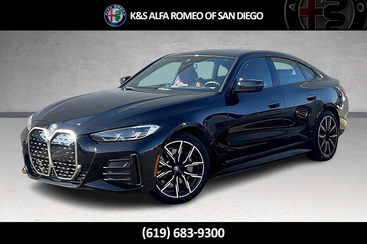 Used 2022 BMW i4 Base with VIN WBY73AW0XNFN08434 for sale in San Diego, CA
