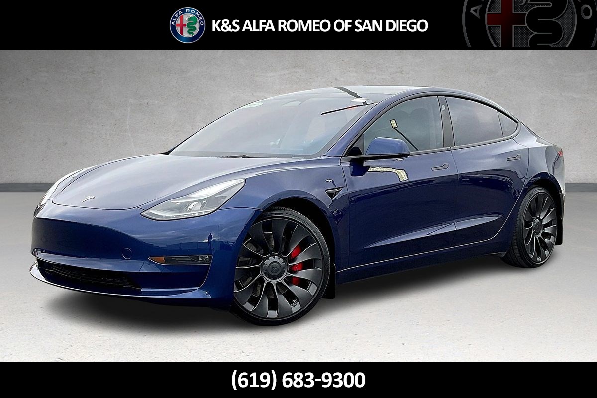 Used 2023 Tesla Model 3 Performance with VIN 5YJ3E1EC6PF560964 for sale in San Diego, CA