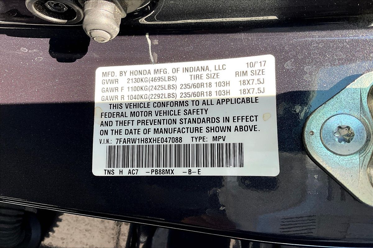 2017 Honda CR-V EX-L photo 6