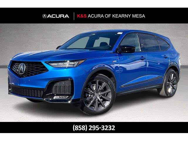 Double Apex Blue Pearl 2026 Acura MDX SH-AWD with A-SPEC Package SUV / Crossover All-Wheel Drive Automatic