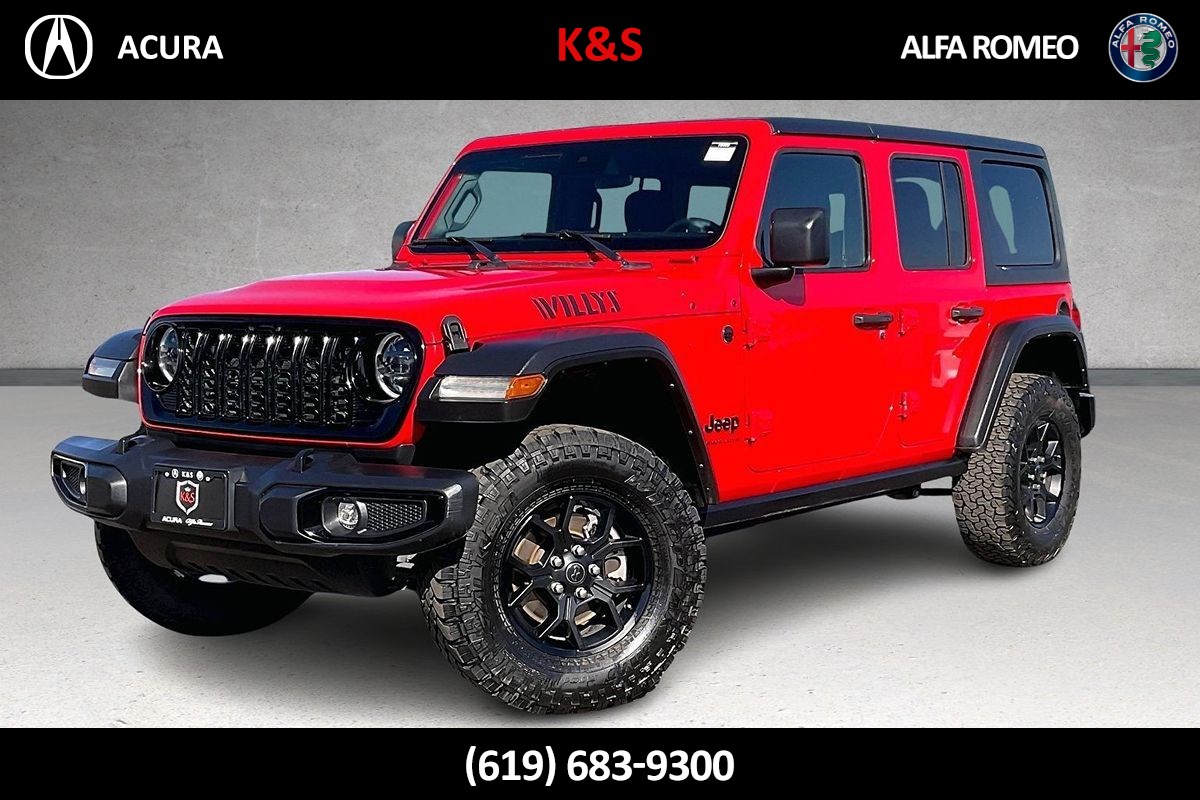 2024 Jeep Wrangler Willys 4-Door 4WD