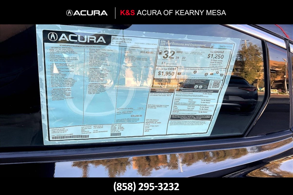 2026 Acura Integra Base - Photo 14