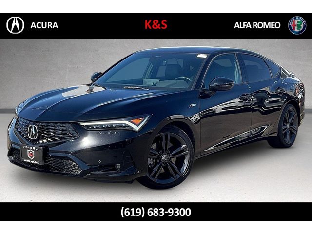 Majestic Black Pearl 2023 Acura Integra FWD with Technology and A-SPEC Package Sedan Front-Wheel Drive Automatic