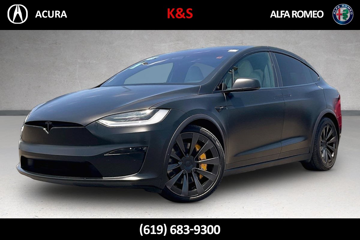 Used 2022 Tesla Model X Plaid with VIN 7SAXCBE65NF349651 for sale in San Diego, CA