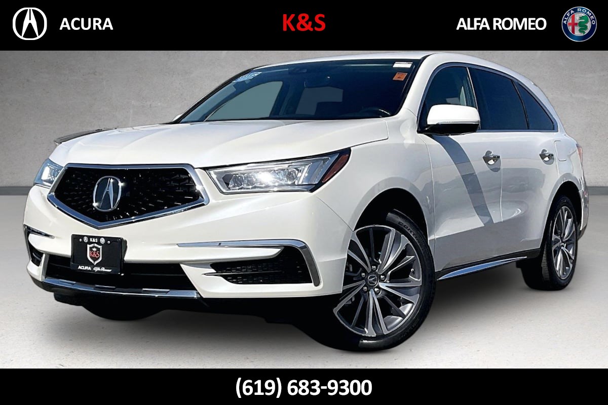 Certified Pre-Owned 2018 Acura MDX w/Technology Pkg