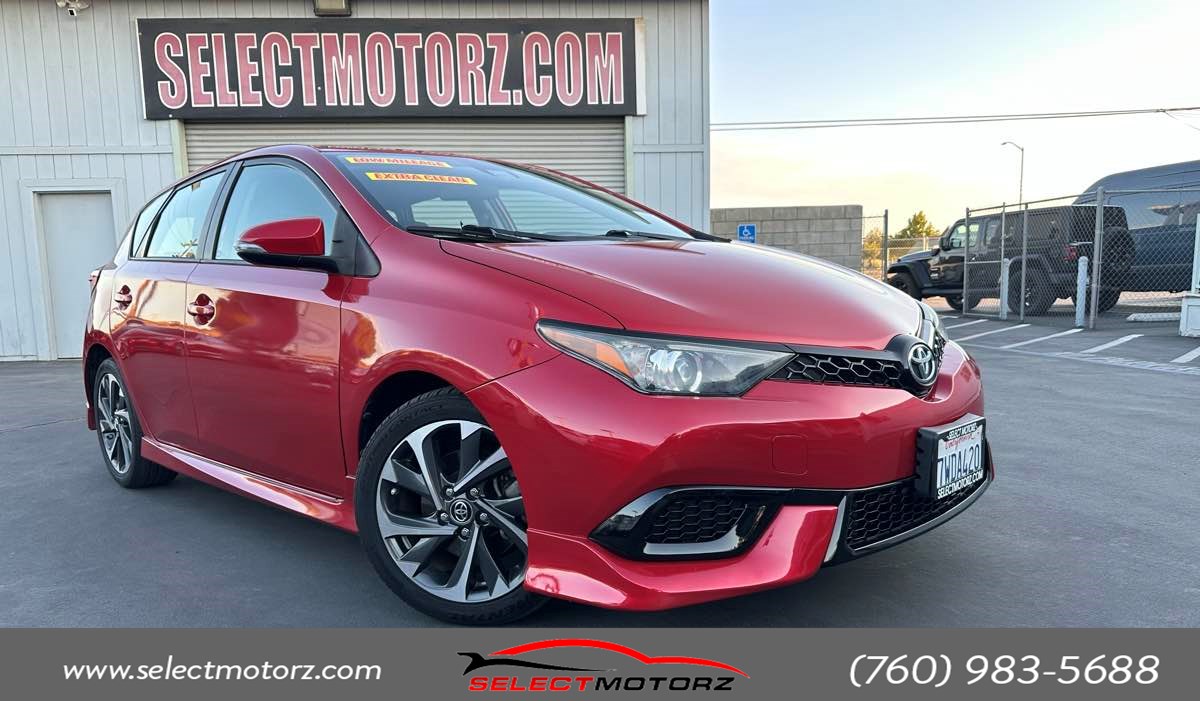 2017 Toyota Corolla iM 
