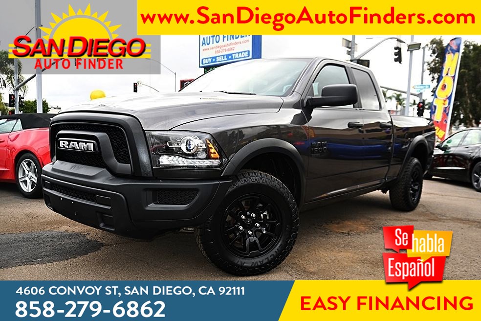 2021 Ram 1500 Classic Warlock 4x4 Quad Cab 6'4", 1 OWNER, FACTORY WARRANTY, Loaded, Super Nice,..