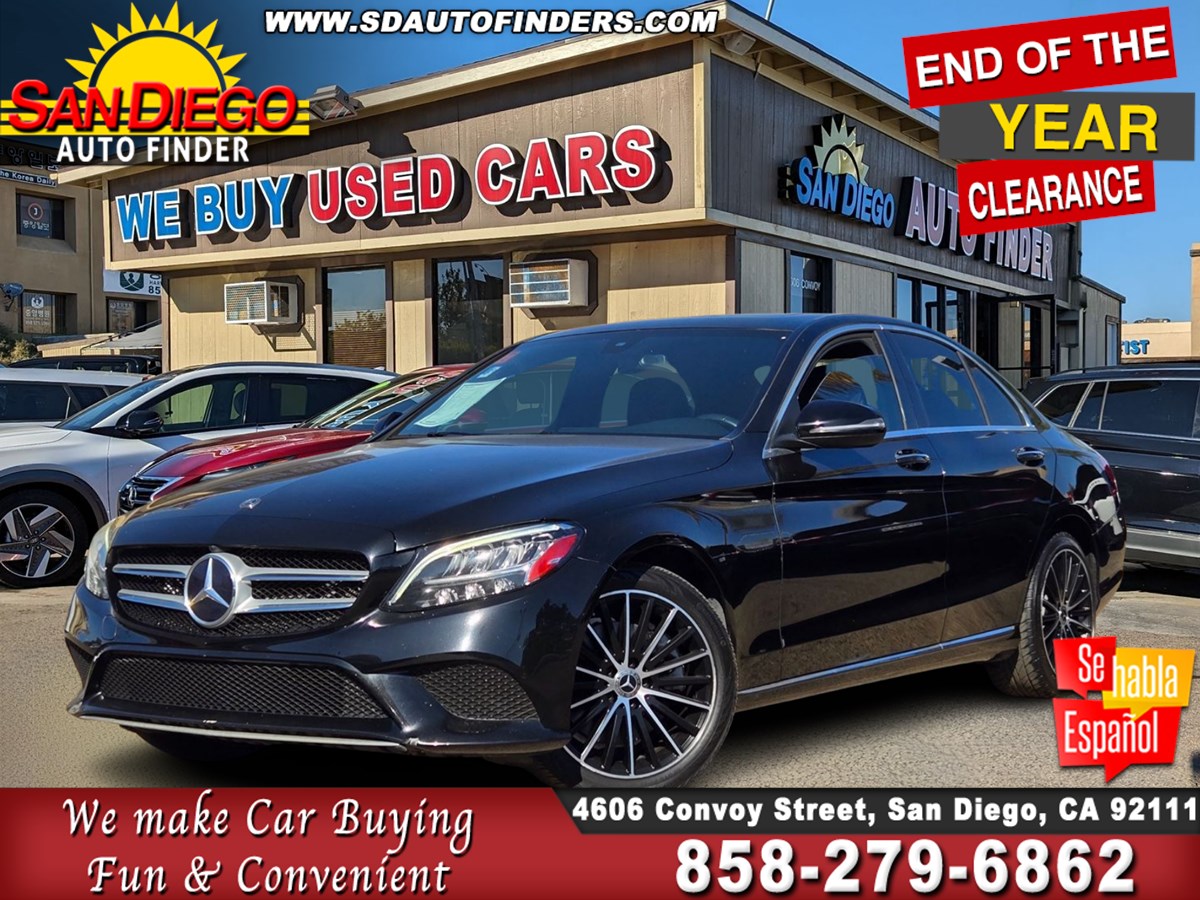 2019 Mercedes-Benz C 300 Sedan, 42K Miles, Sunroof, 34MPG, 2.0L 4 CYL, Will Sell Fast, Call Now, 858-279-6862