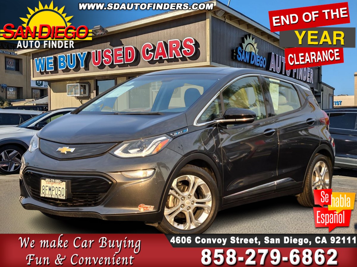 2018 Chevrolet Bolt EV LT, Reflect $4k Instant Cash Credit, 1 owner, Low Miles, Loaded, Super Nice