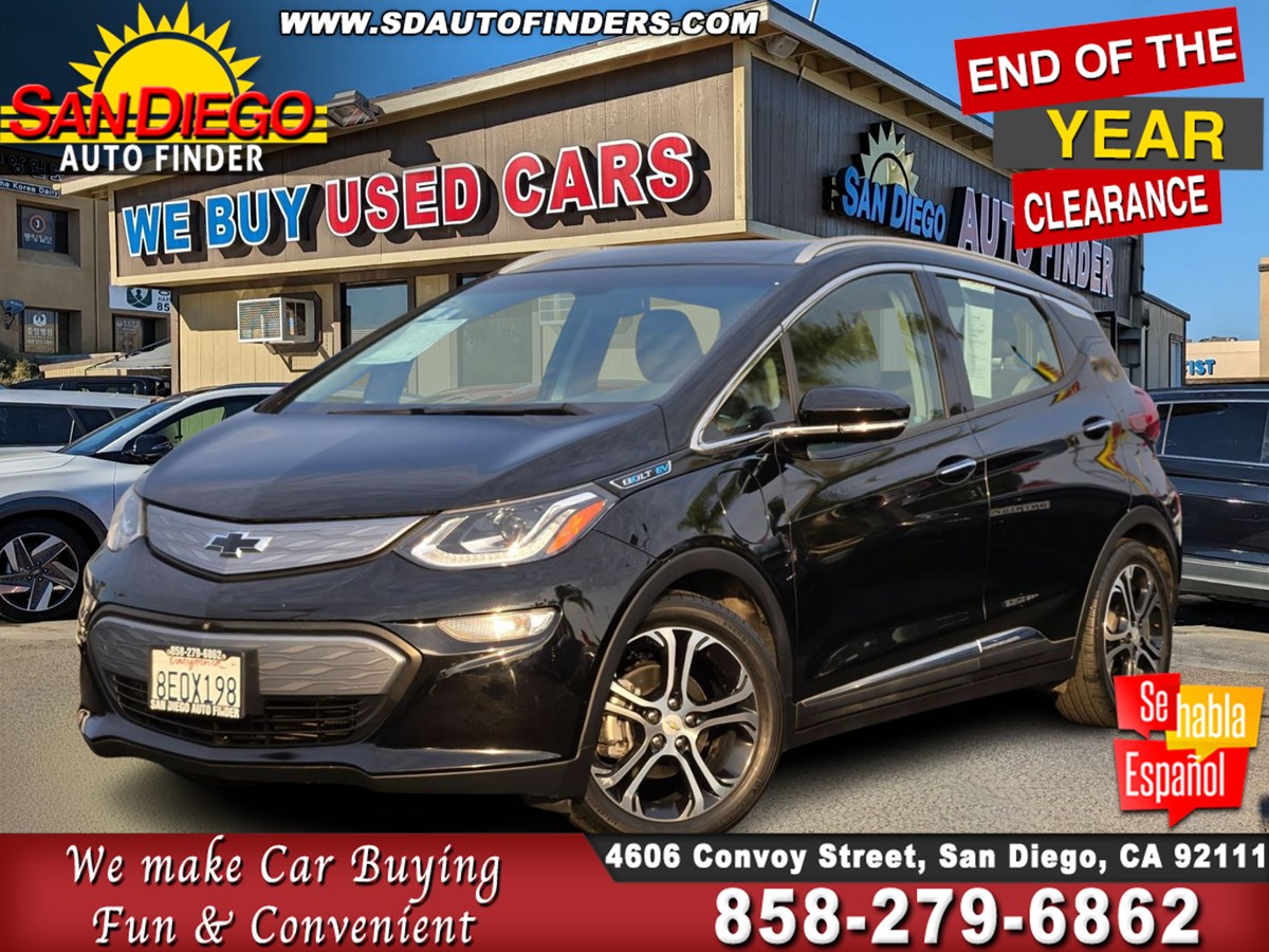 2018 Chevrolet Bolt EV Premier, 1 owner, Loaded Low Miles, Reflect $4k Instant Cash Credit,