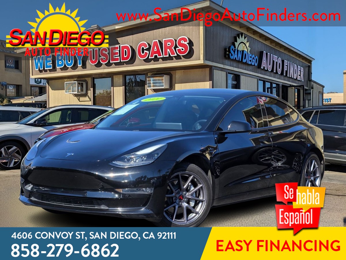 2021 Tesla Model 3 Long Range AWD, Clean CarFax, 1 Owner, Must See Call Now too DRIVE 858-279-6862