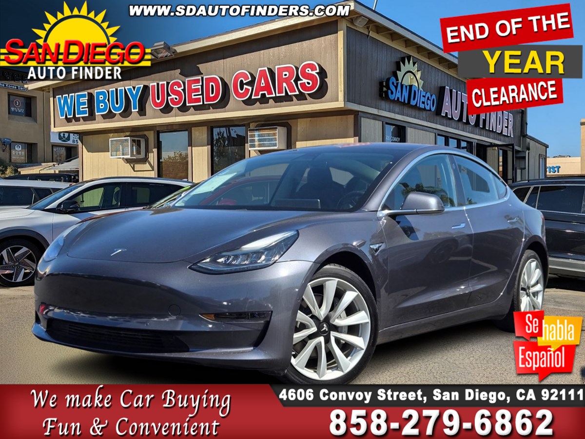 2018 Tesla Model 3 Mid Range, 22k MILES, Very Low Miles, Very Clean Must See, Call No 858-279-6862