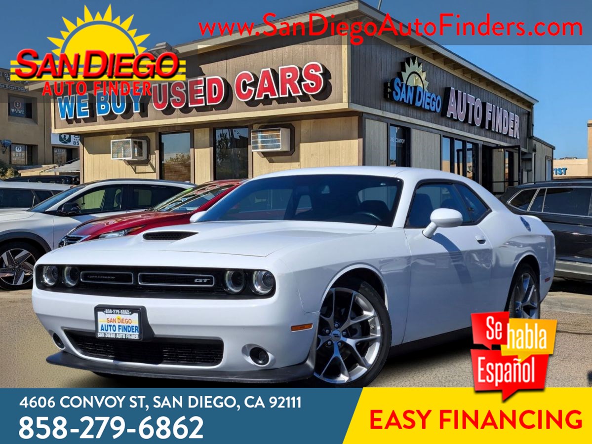 2022 Dodge Challenger GT, 1-Owner, Low Miles, Beautiful Car, Clean Carfax, Call now to test drive 858-279-6862