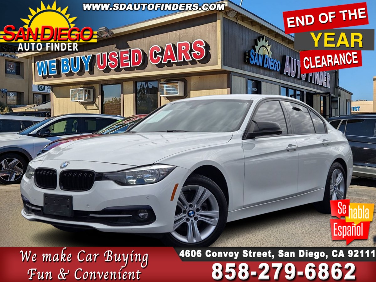 2017 BMW 3 Series 330i, Alpine White, Very Clean, Must See, CALL NOW 858-279-6862