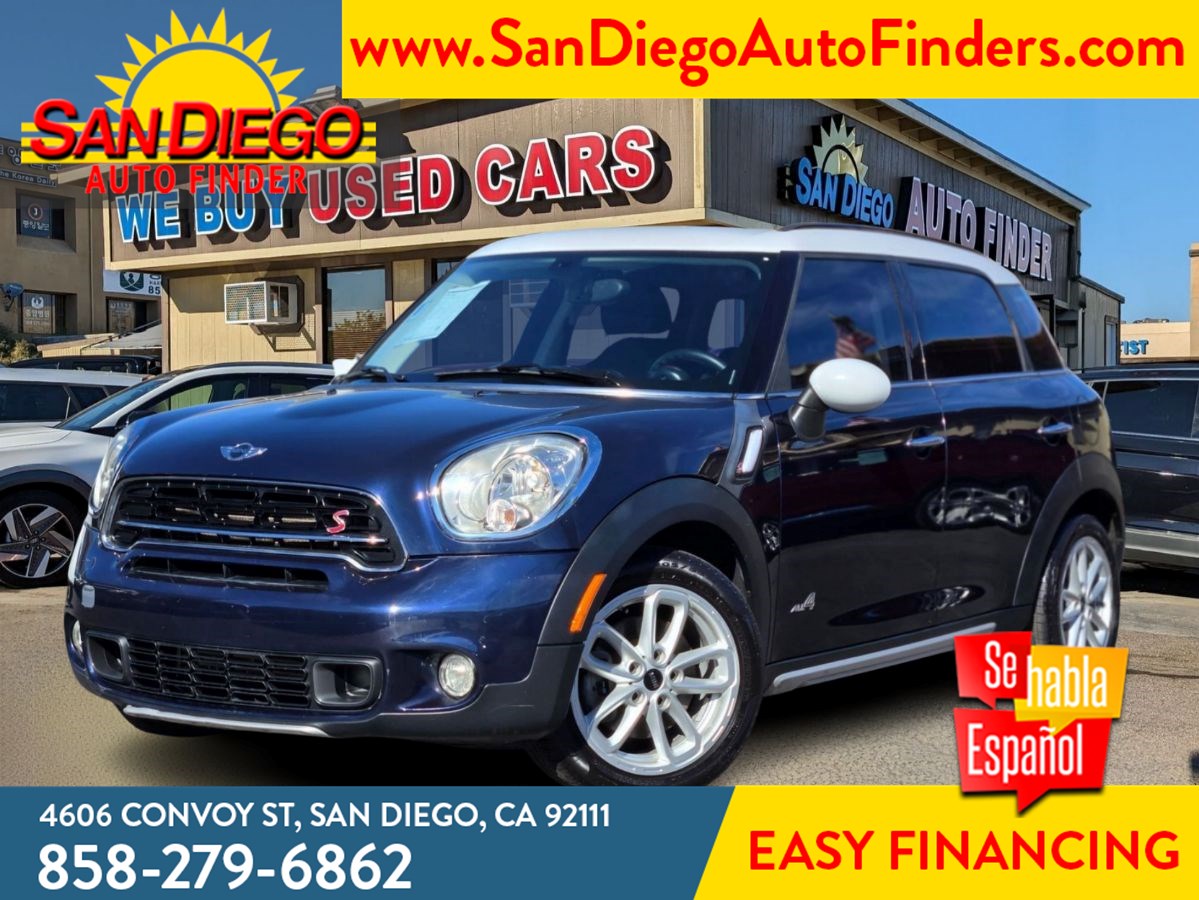 2016 MINI Cooper Countryman S, AWD, Pano Roof, Clean CarFax, GREAT MPG, Must See, Call Now & Drive 858-279-6862