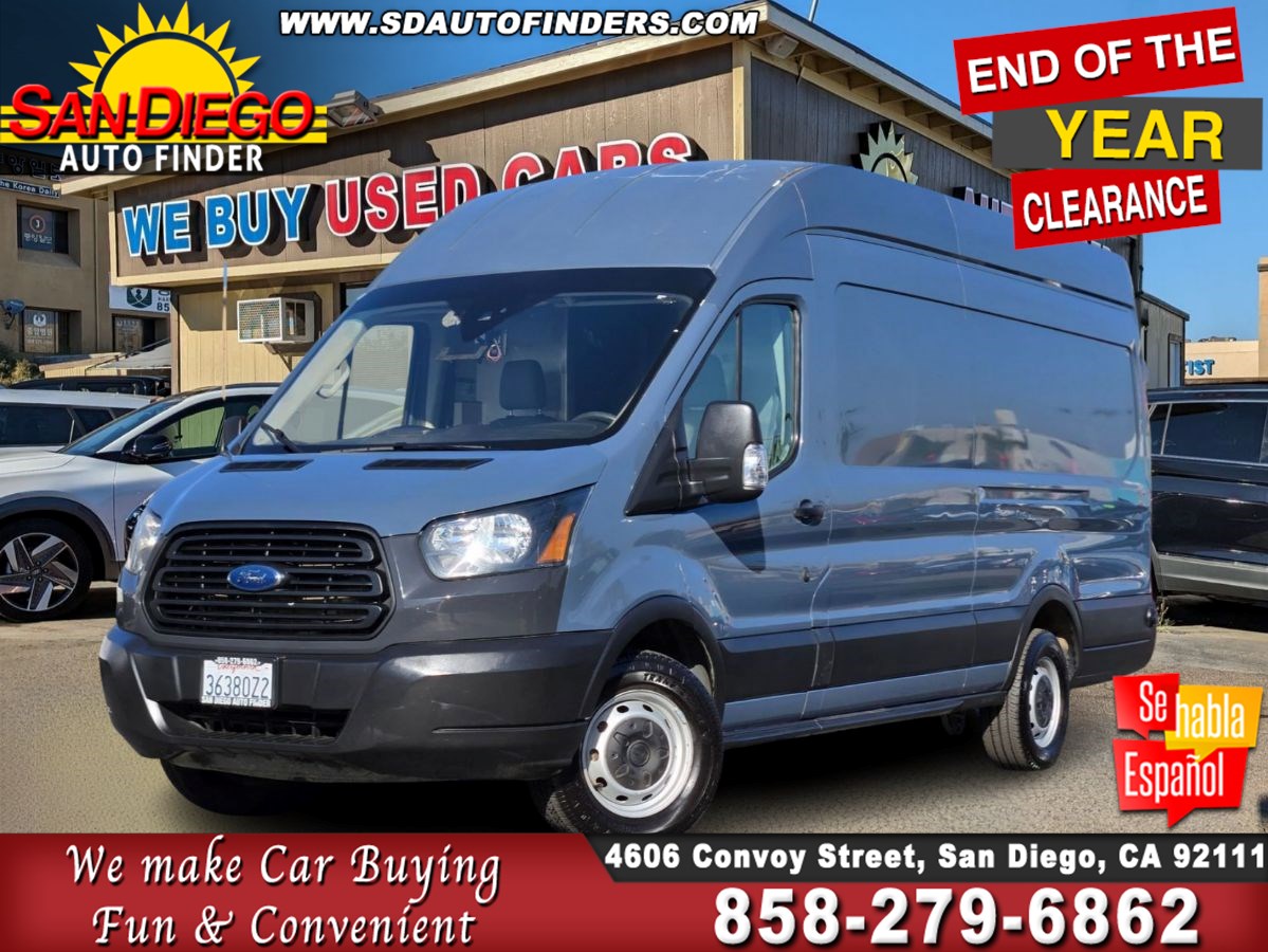 2019 Ford Transit Van T-250 148" HIGH ROOF, MUST SEE, CALL NOW AND DRIVE 858-279-6862