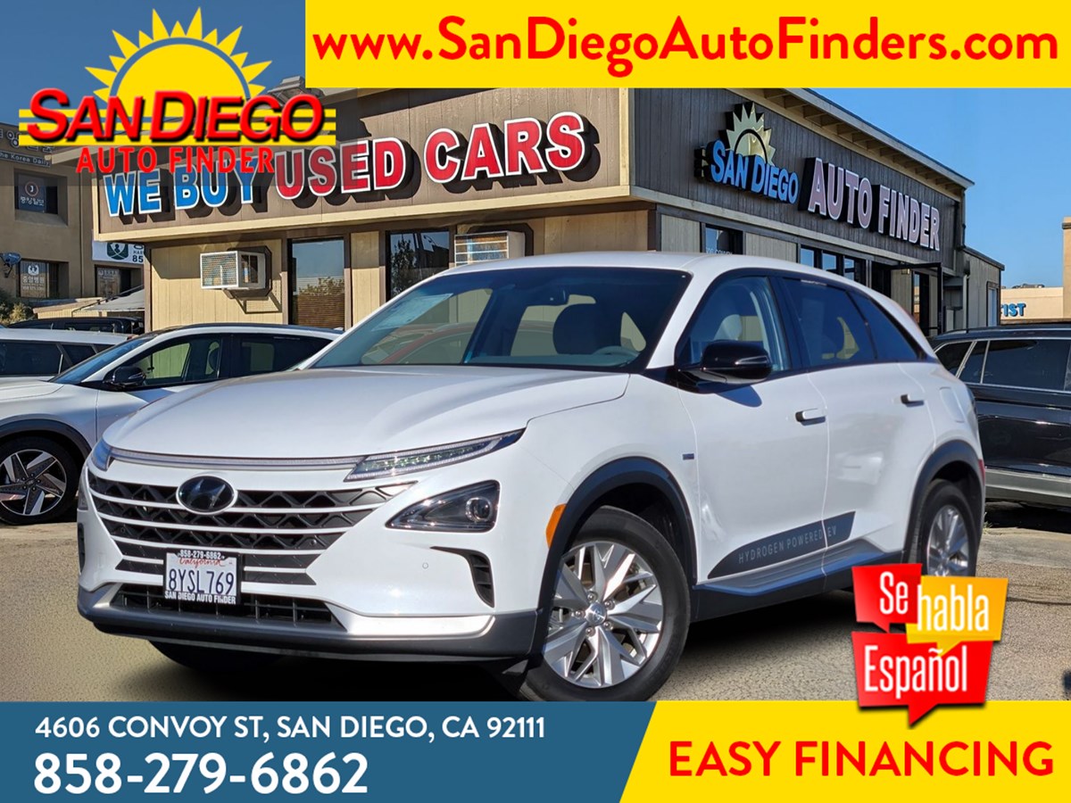 2021 Hyundai NEXO Blue FWD, 1 owner, Full Factory Warranty, **Price Reflects The $4k EV Credit***858 279 6862