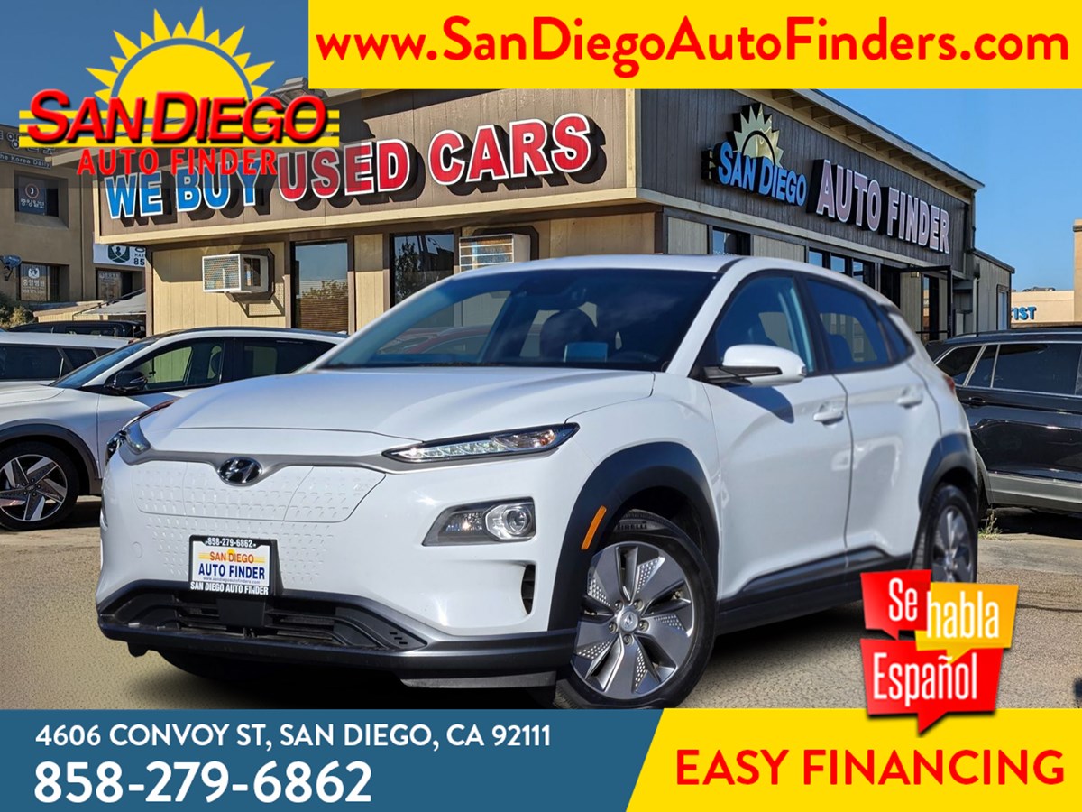 2021 Hyundai Kona Electric Ultimate****Price Reflects $4k EV Credit***, Loaded, Call 858 279 6862