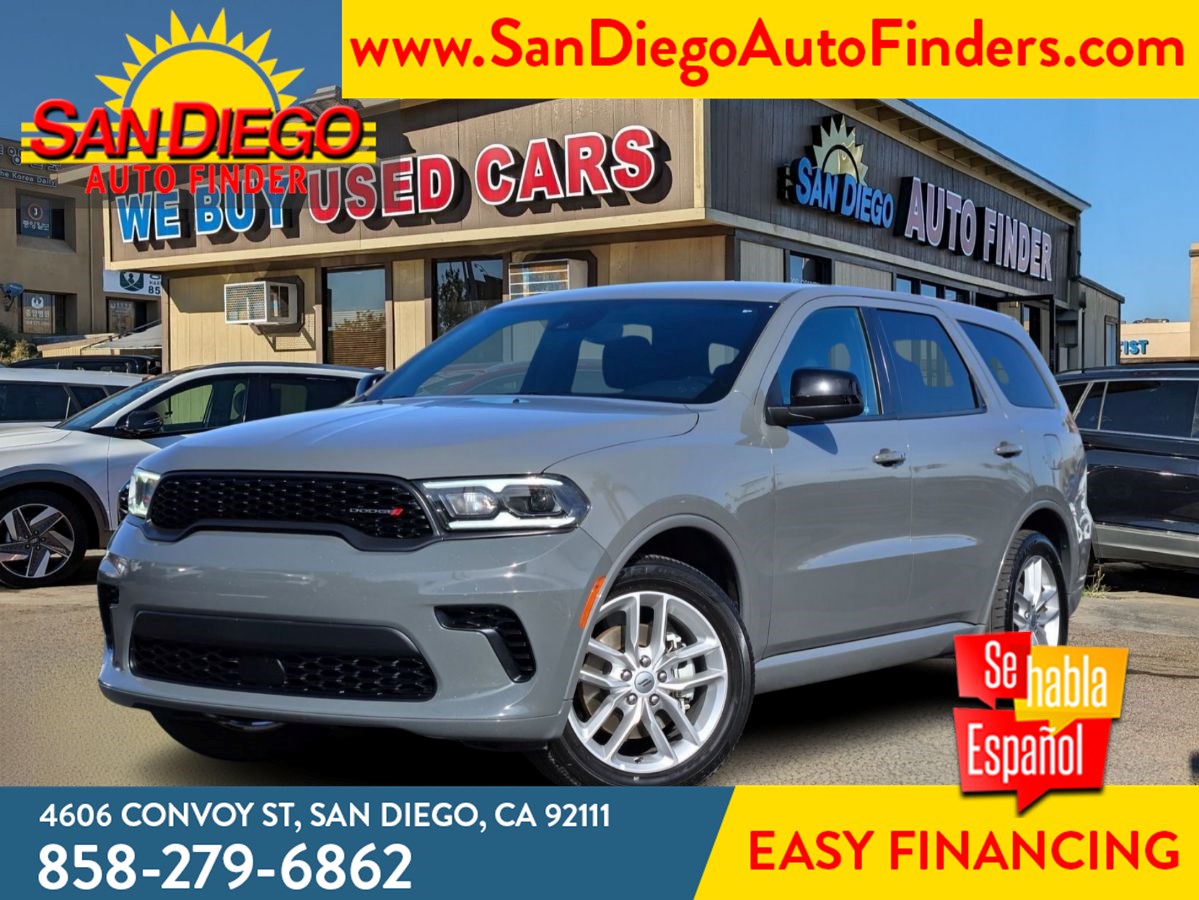 2023 Dodge Durango GT Launch Edition, Full Factory Warranty, 1 owner, Loaded, Real Nice,858 279 6862