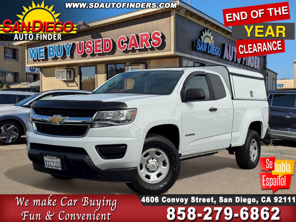 2020 Chevrolet Colorado Work Truck Extended Cab RWD