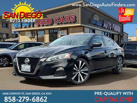 2021 Nissan Altima SR, Blind-Spot Warning System, Back Up Cam, Push Button Start, Financing, CALL 858-279-6862