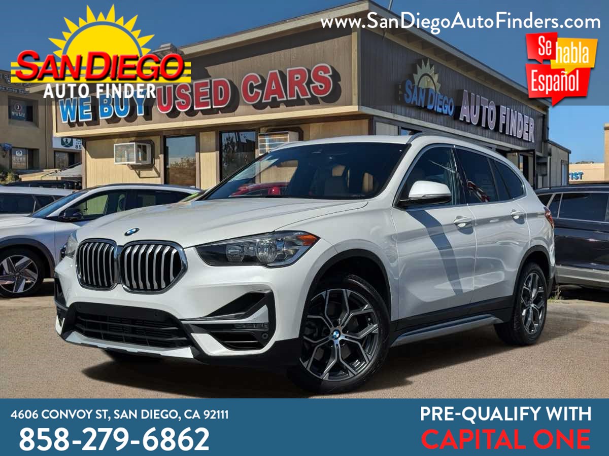 Mineral White Metallic 2020 BMW X1 SUV / Crossover Front-Wheel Drive Automatic