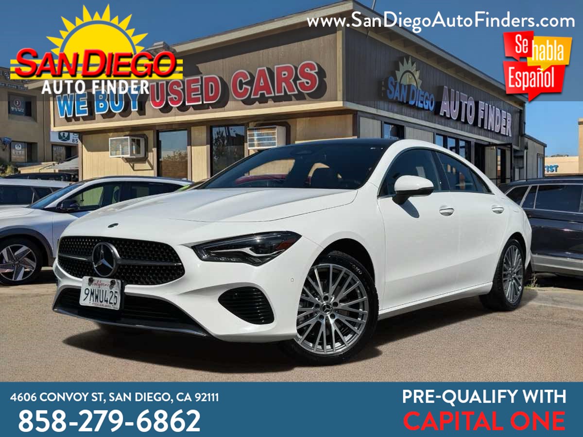 2025 Mercedes-Benz CLA 250 4MATIC Coupe, KEYLESS-Go Comfort Pkg, Panorama Roof, Financing Here, CALL 858-279-6862