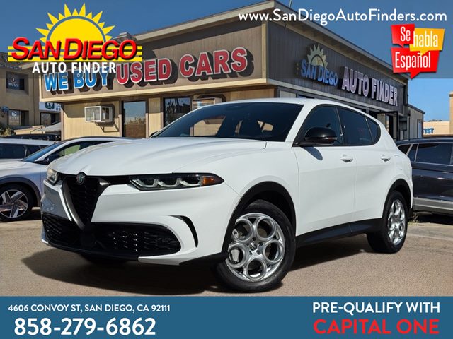 Alfa White 2024 Alfa Romeo Tonale SUV / Crossover All-Wheel Drive Automatic
