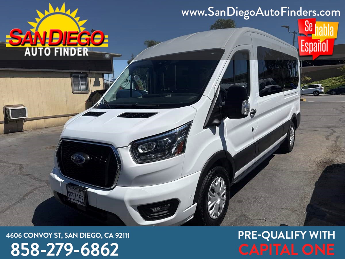 Used 2023 Ford Transit 10 Passenger Wagon T-350 148