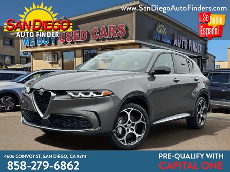 2024 Alfa Romeo Tonale Ti E AWD Hybrid Loaded Low Miles Nice Just Amazing Easy Financing 858 279 6862