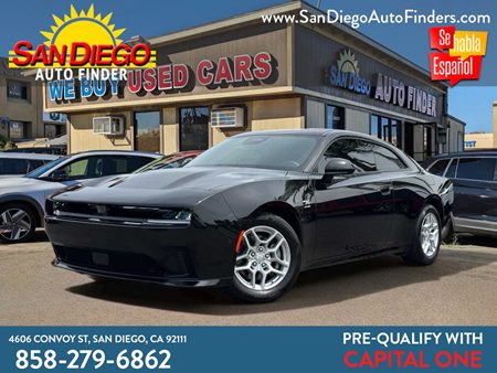 2025 Dodge Charger Daytona R/T AWD, only 10K miles, Loaded Just Awesome, EZ finance Call 858 279 6862