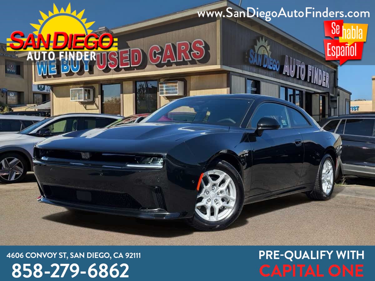 2025 Dodge Charger Daytona R/T AWD,"ONLY 64 Miles", Like New, Don't miss it Easy Finance Call 858 279 6862