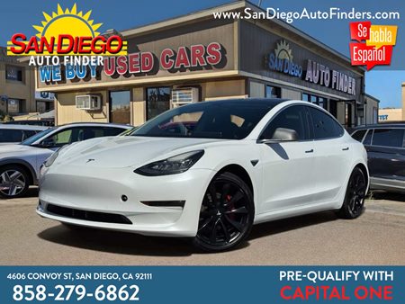 2018 Tesla Model 3 Long Range Battery, Low Miles, Loaded, Super Nice, EZ Finance, Call 858 279 6862