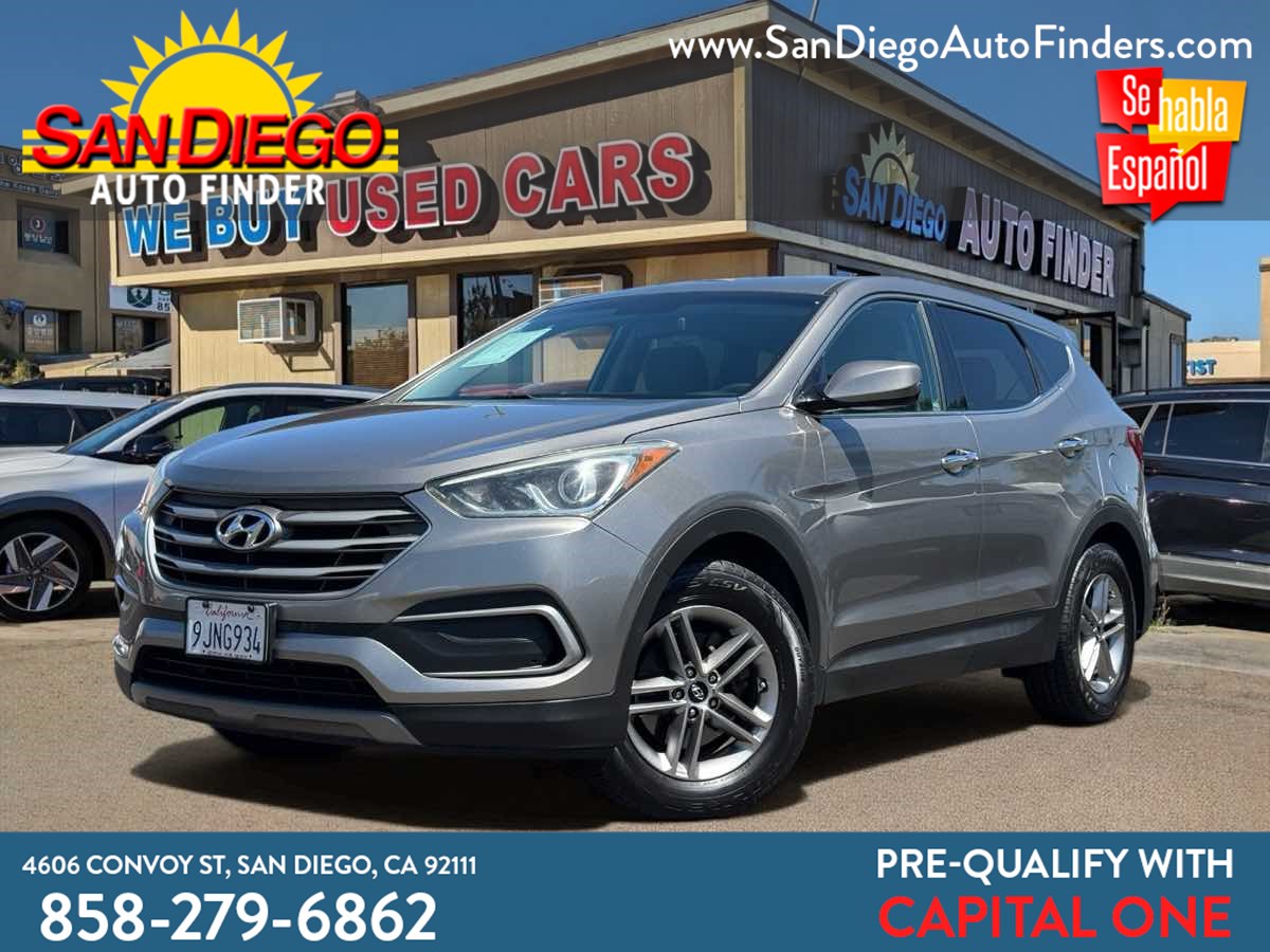 2018 Hyundai Santa Fe Sport, Automatic, Back Up Cam, Financing Available, Call Now 858-279-6862