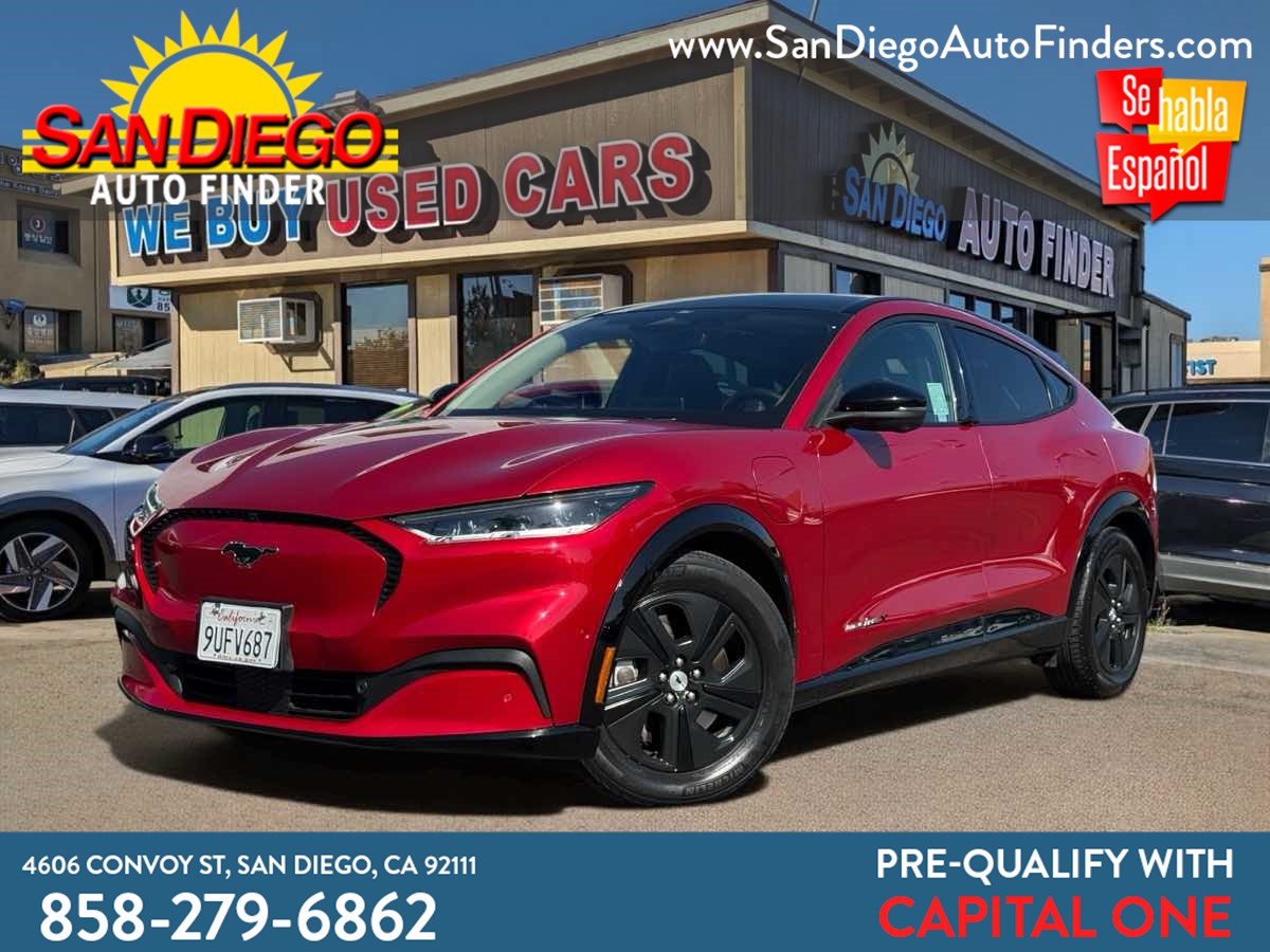 2021 Ford Mustang Mach-E, California Route 1, 360 CAMERA, LANE KEEP ASSIST, EZ FINANCING, CALL 858-279-6862